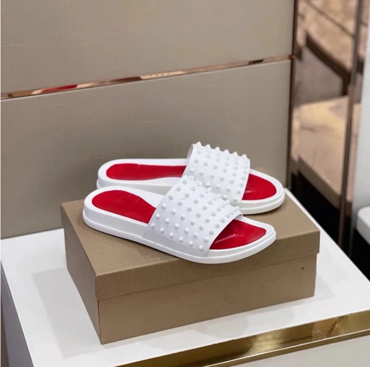 Christian Louboutin flat sandals (2 Colorways) qc 2