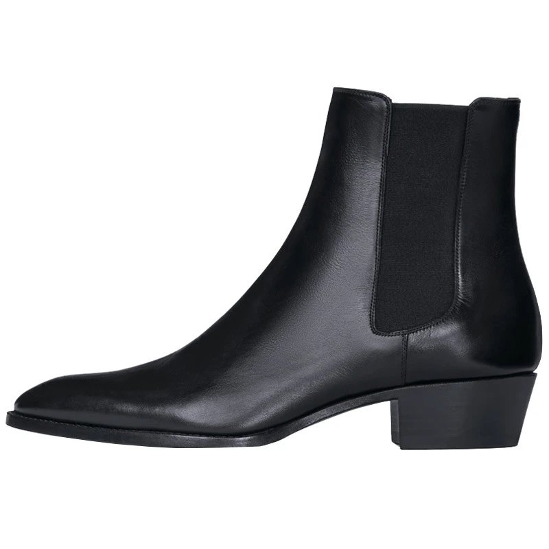 Saint Laurent Wyatt Chelsea Boots(1 Colorways) qc 4