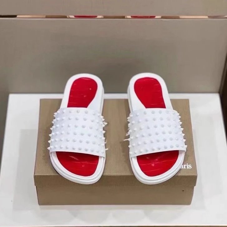 Christian Louboutin flat sandals (2 Colorways) qc 4