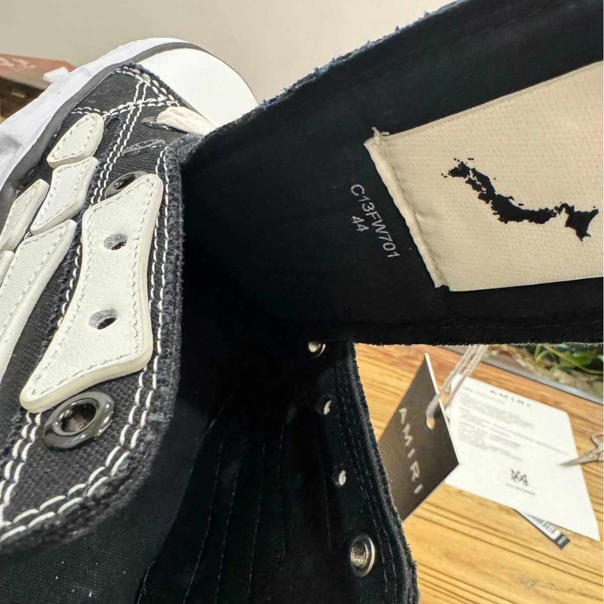 AMIRI x Maison MIHARA YASUHIRO MMY BonesAcne Studios Velcro Strap Sneaker (1 Colorways)