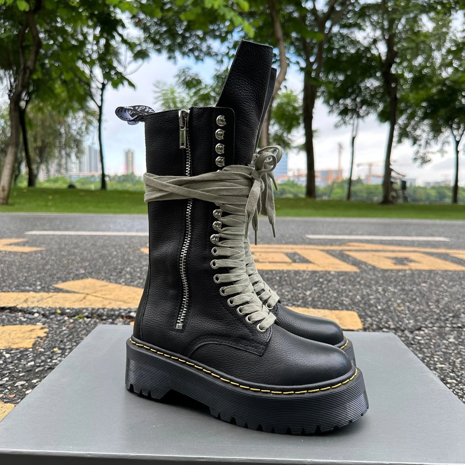Dr. Martens x Rick Owens 1918 DMXL Calf Length (1 Colorways) qc 3