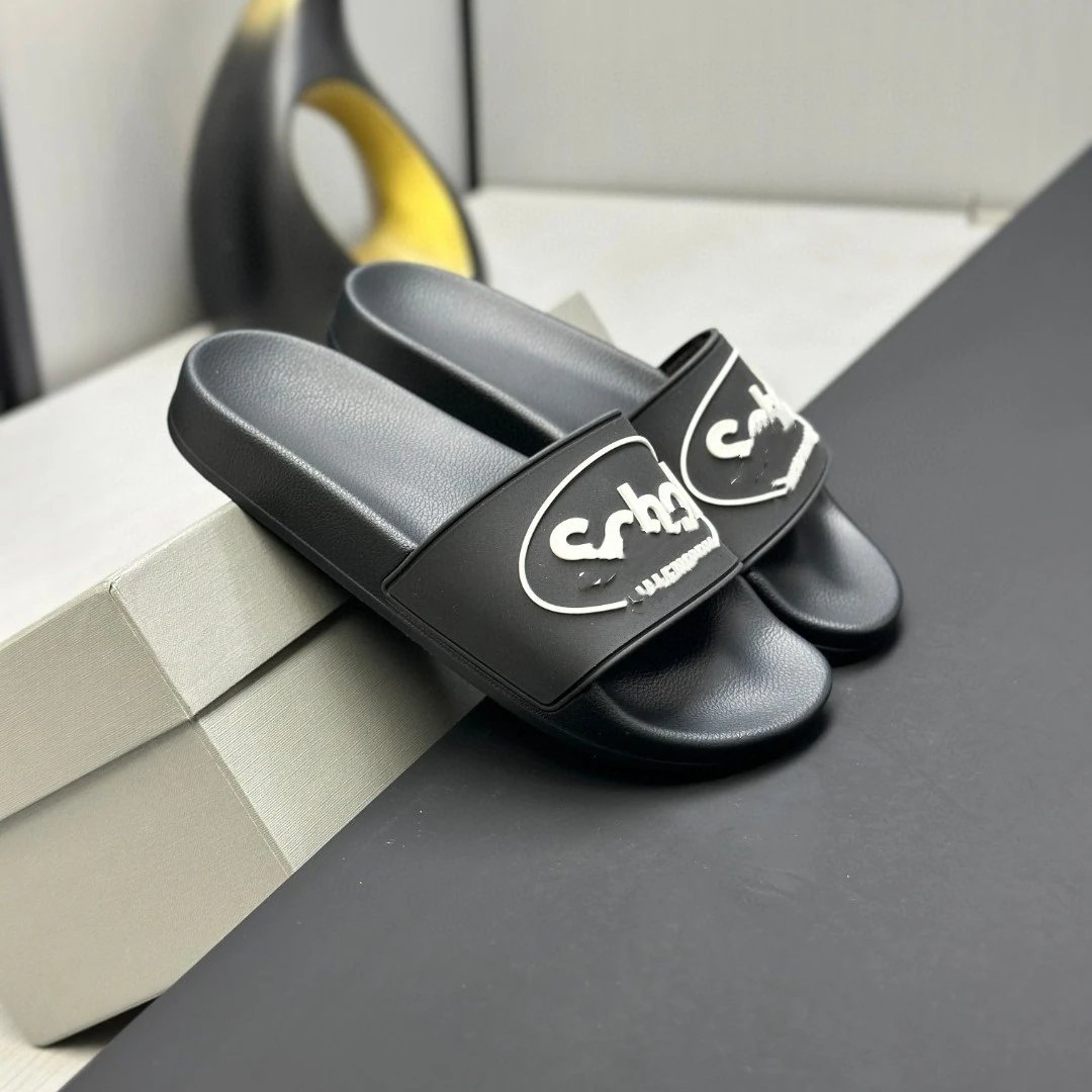 Balenciaga x Scholl Logo Slides (5 Colorways) qc 1
