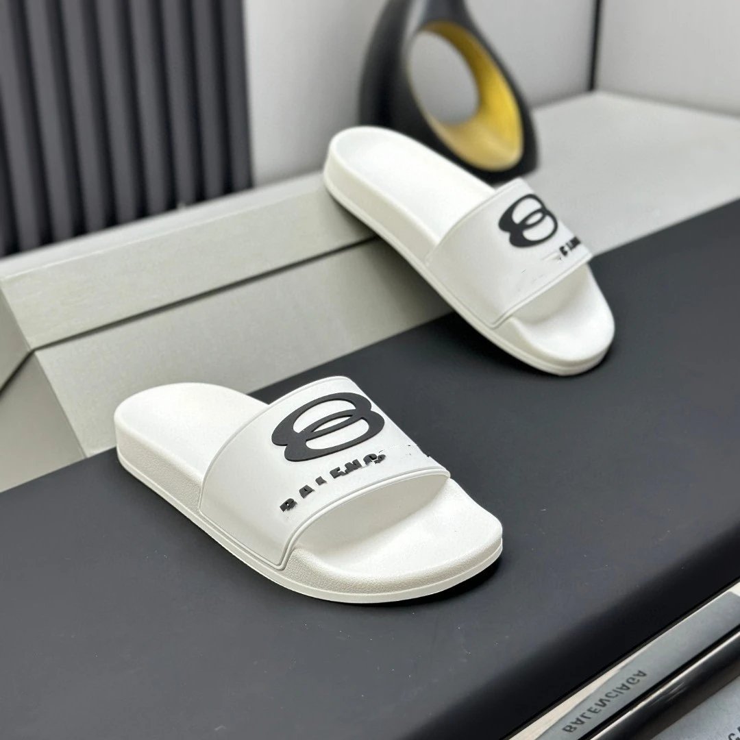 Balenciaga x Scholl Logo Slides (5 Colorways) qc 4
