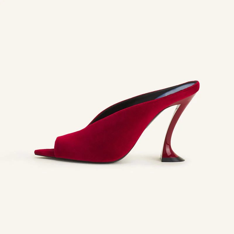 Lanvin 100mm Satin Mule Pumps(7 Colorways) qc 4