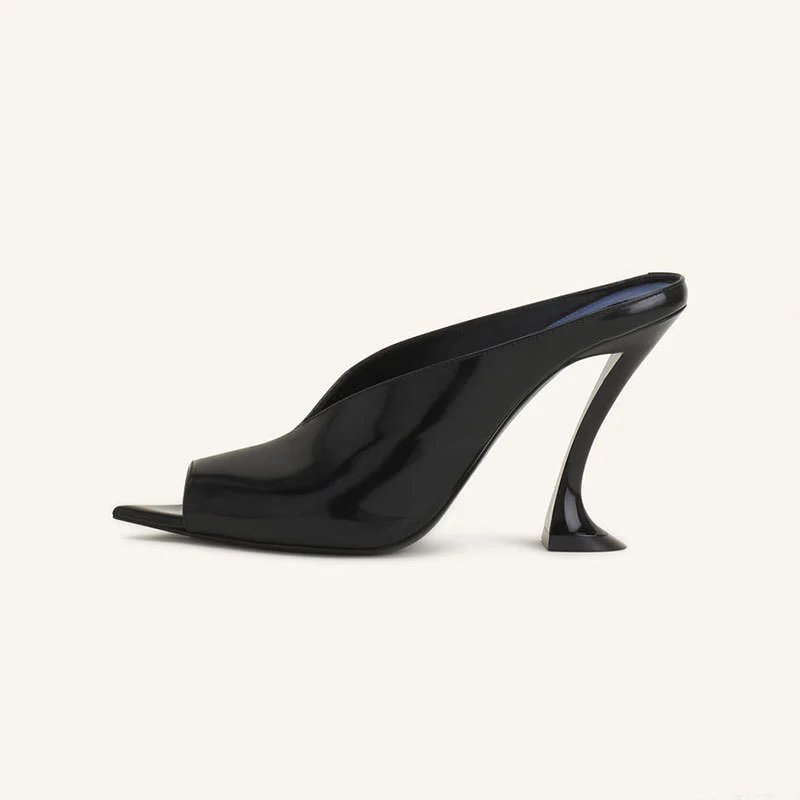 Lanvin 100mm Satin Mule Pumps(7 Colorways) qc 2