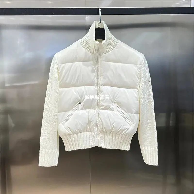 Letter Print Puffer Jacket qc 1