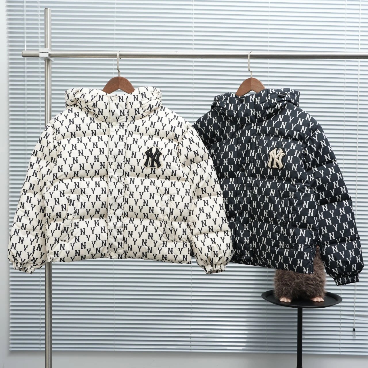 Monogram Puffer Jacket qc 1