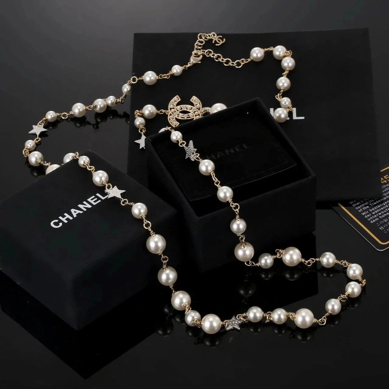 Pearl Chain Necklace qc 4