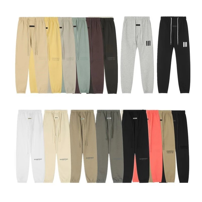 Letter Print Sweatpants qc 1