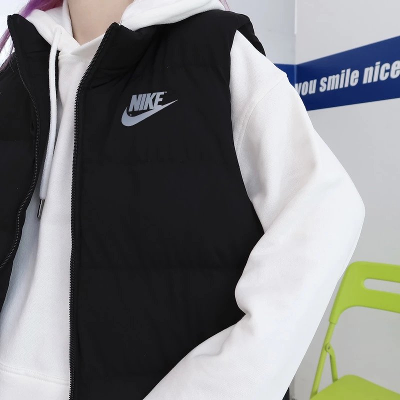 Color Block Puffer Vest qc 7