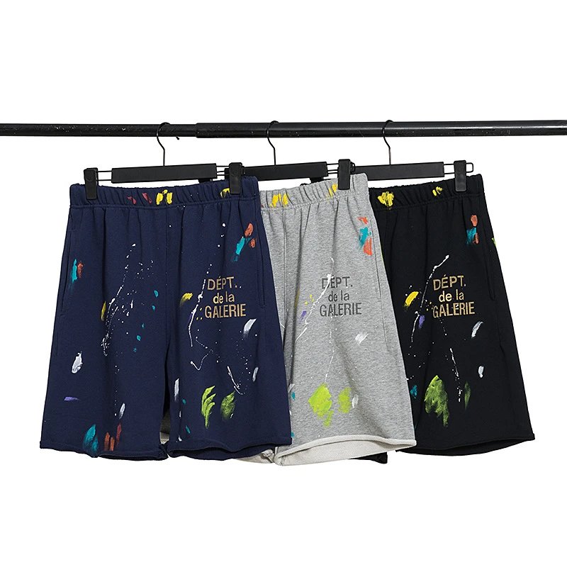 Graffiti Print Shorts qc 2