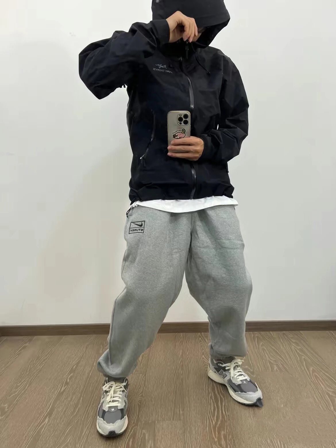 Silver Baggy Pants qc 5