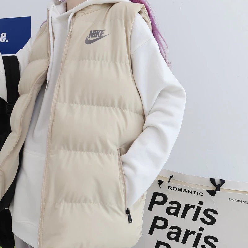 Color Block Puffer Vest qc 5