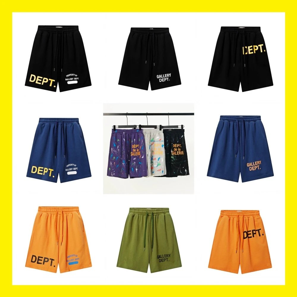 Graffiti Print Shorts qc 1