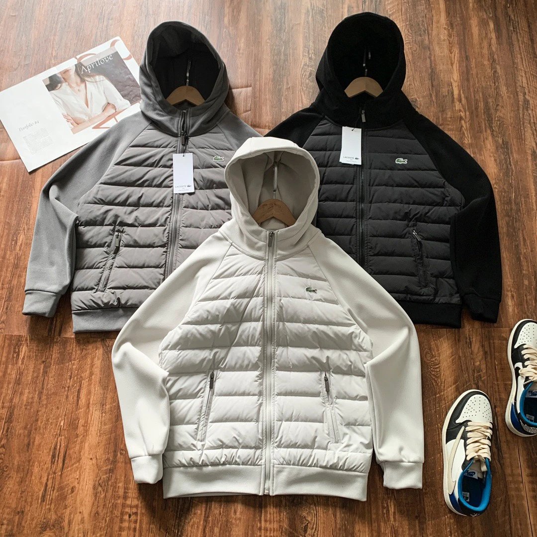 Embroidered Hooded Puffer Jacket qc 2