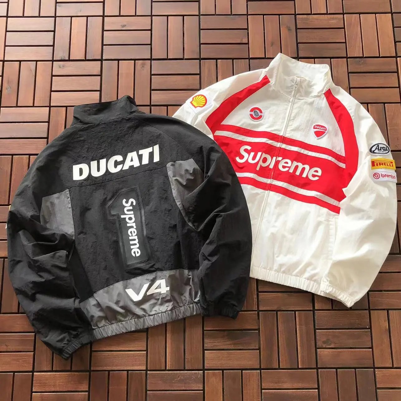 Supreme Racing Jacket qc 1