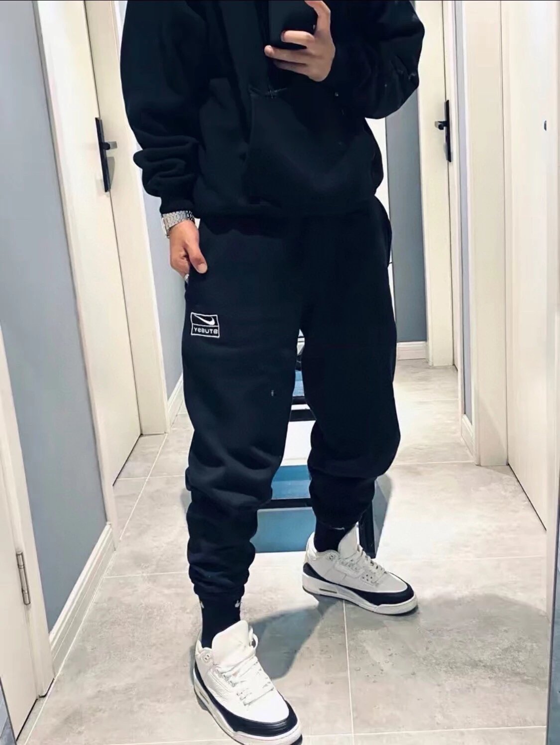 Silver Baggy Pants qc 2