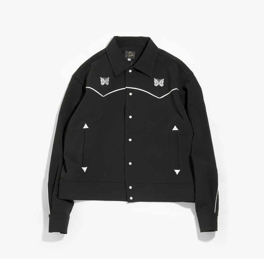 Butterfly Embroidered Track Jacket qc 4