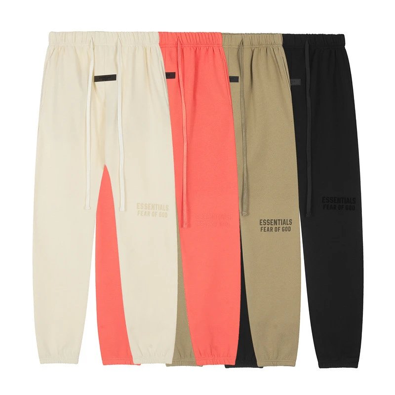Letter Print Sweatpants qc 4