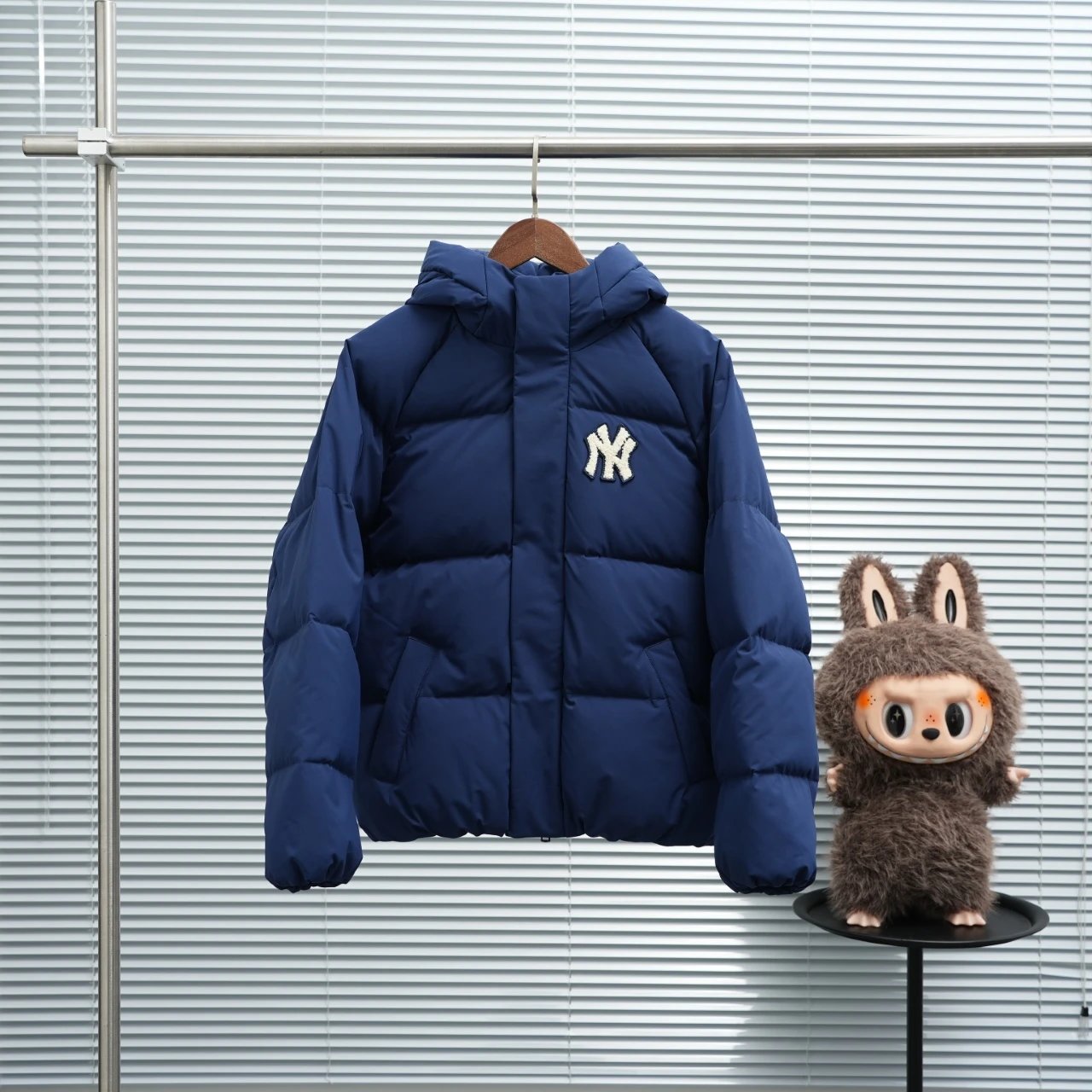 New York Yankees Puffer Jacket qc 3