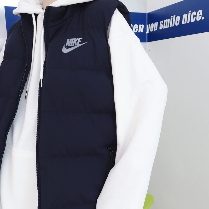 Color Block Puffer Vest qc 2