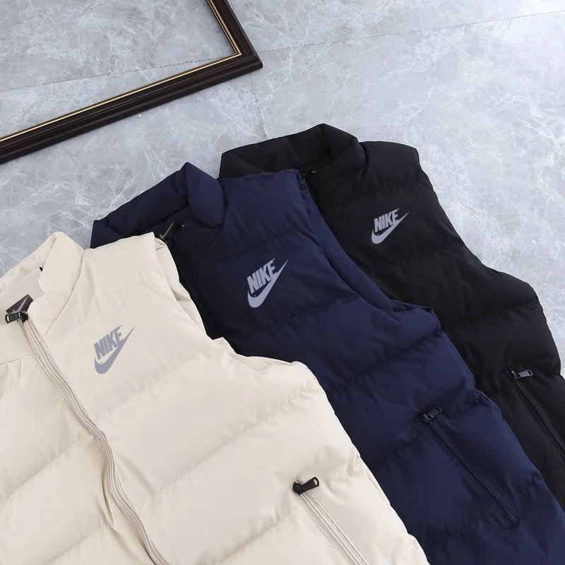 Color Block Puffer Vest qc 1