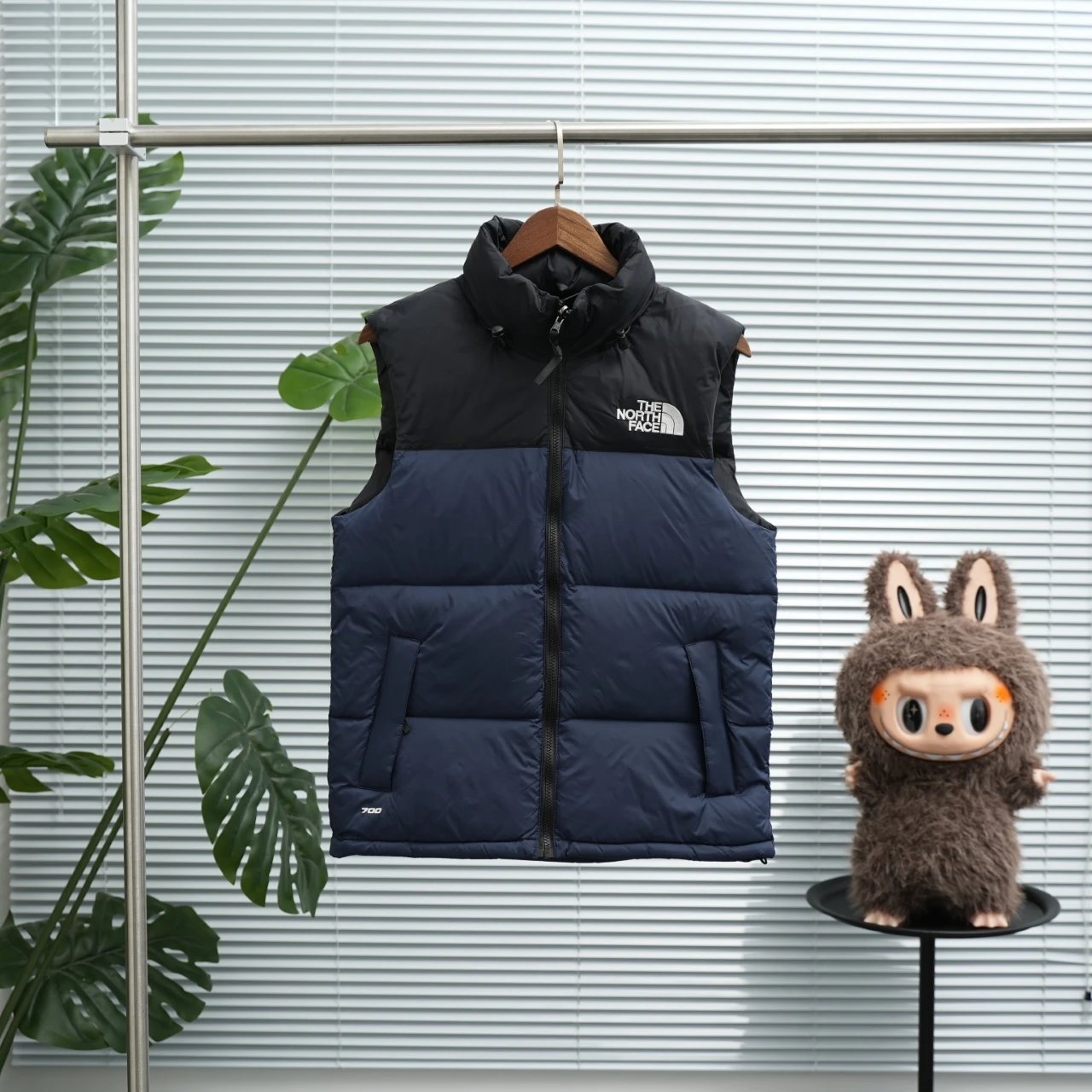 Color Block Puffer Vest qc 5