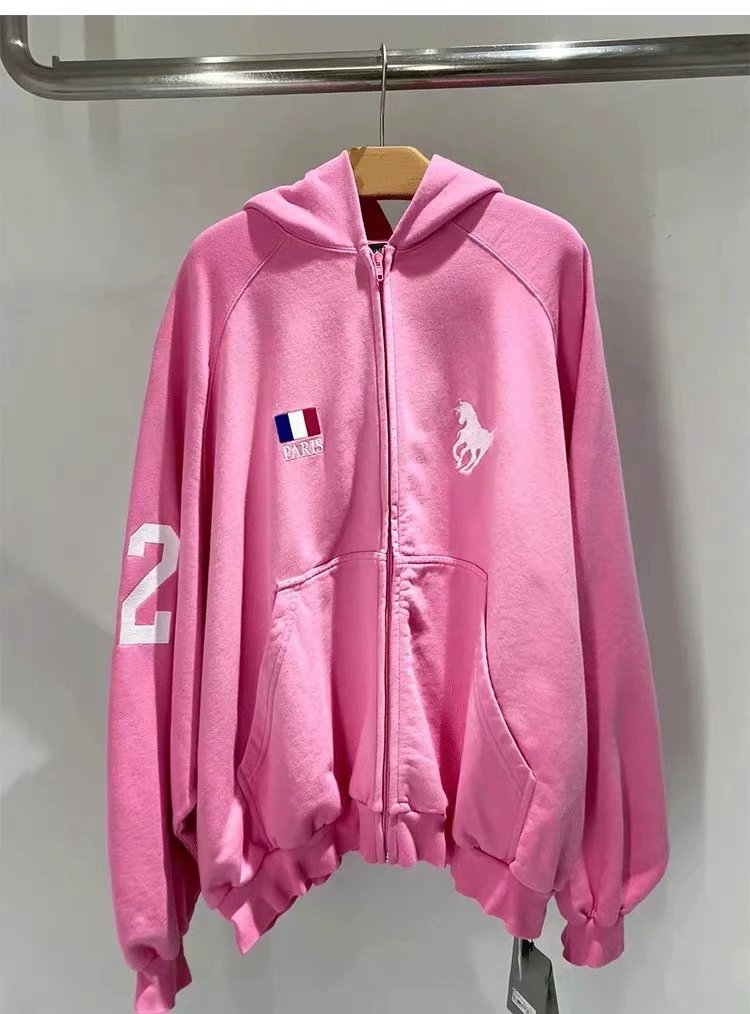 AMI Paris Zip Hoodie qc 3