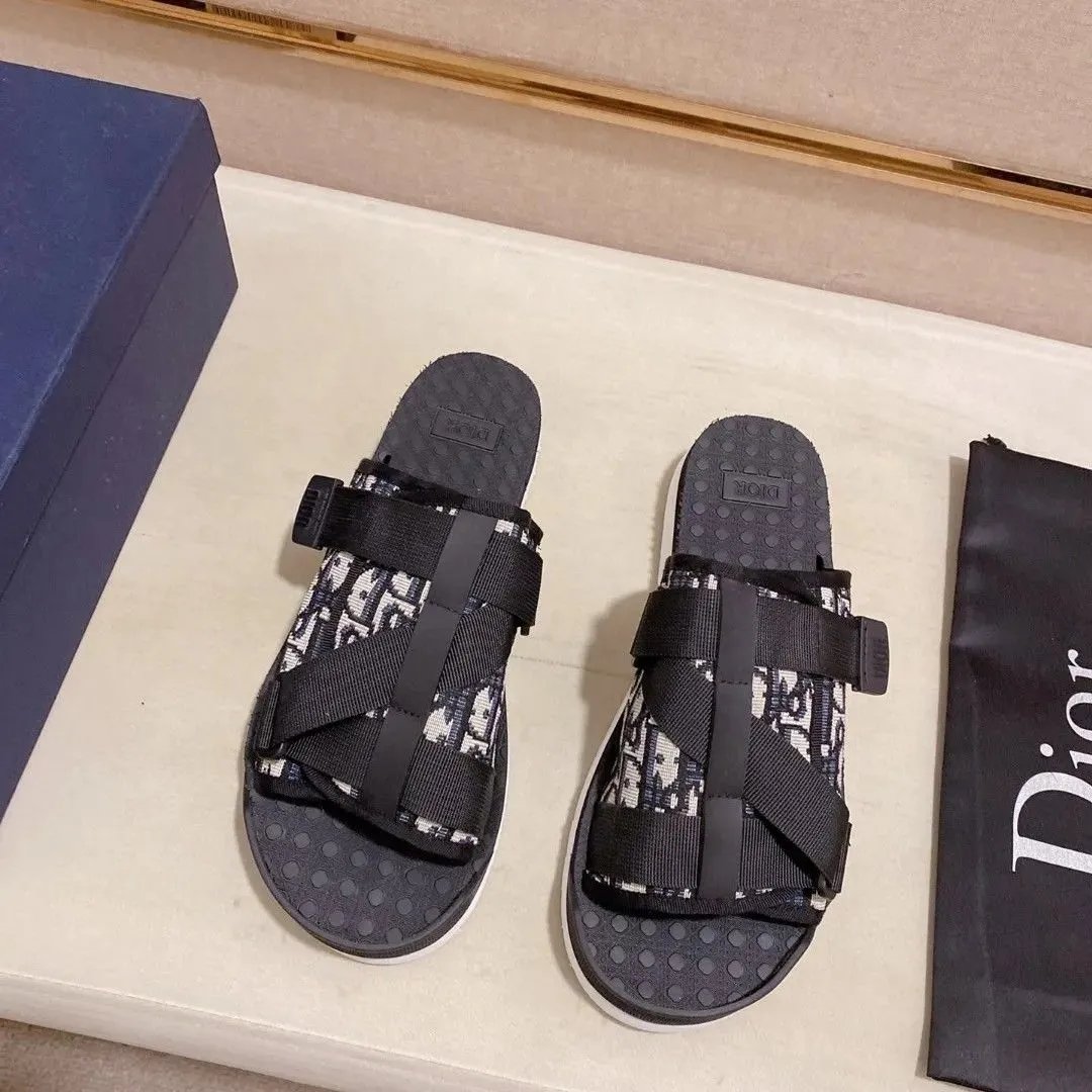 Dior Alpha Slides (4 Colorways) qc 3