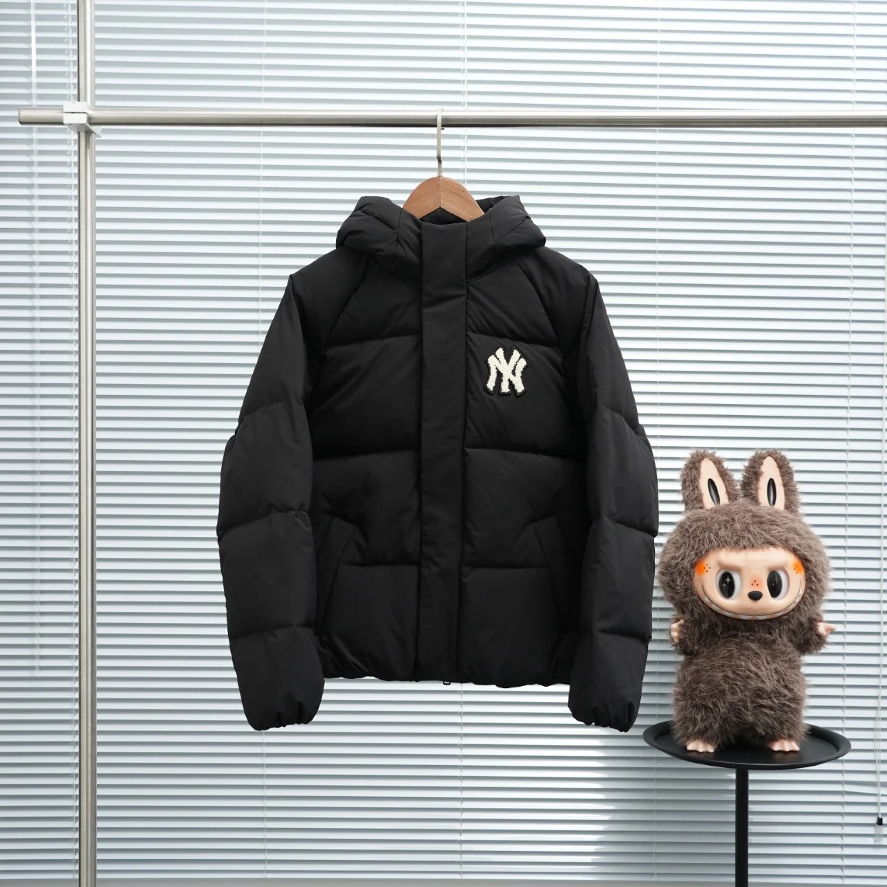 New York Yankees Puffer Jacket qc 4