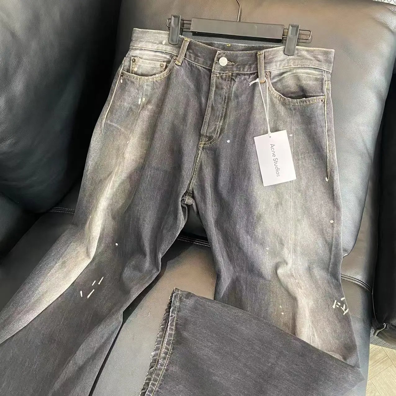 Washed Denim Jeans qc 2