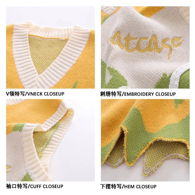 Heart Logo Knit Vest qc 4