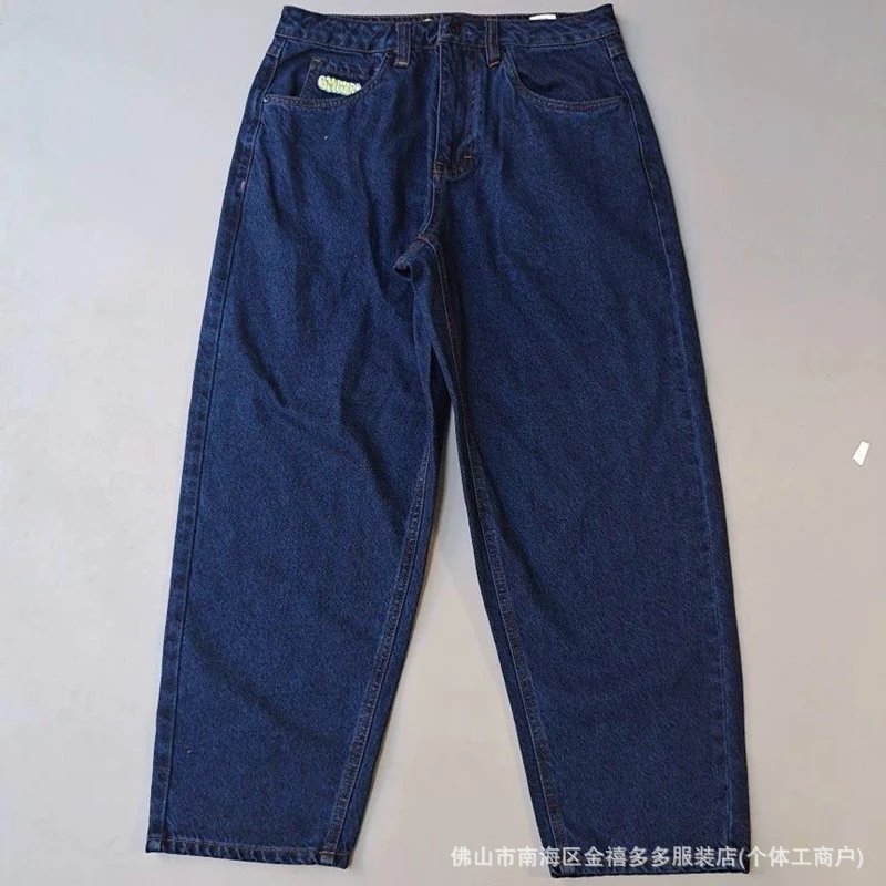 Washed Baggy Jeans qc 1