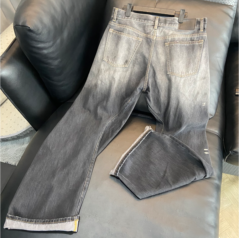 Washed Denim Jeans qc 8