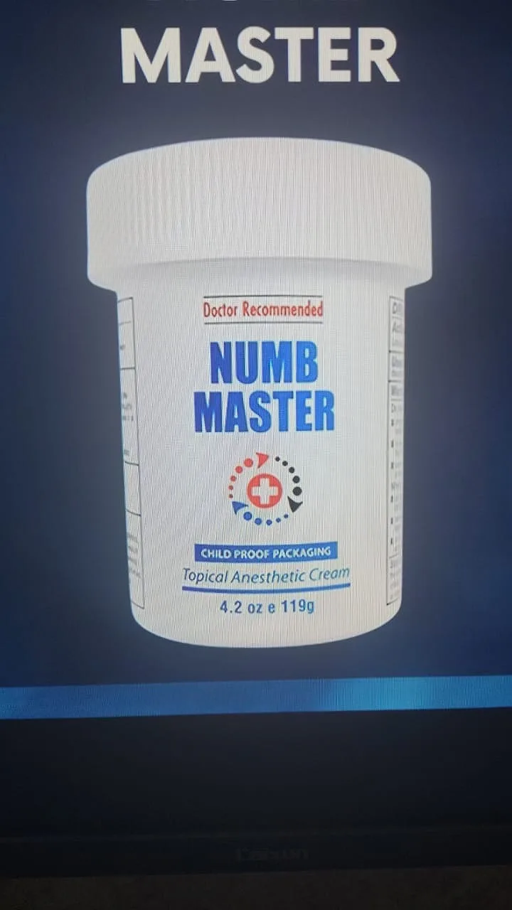Numb Master Topical Anesthetic Cream
