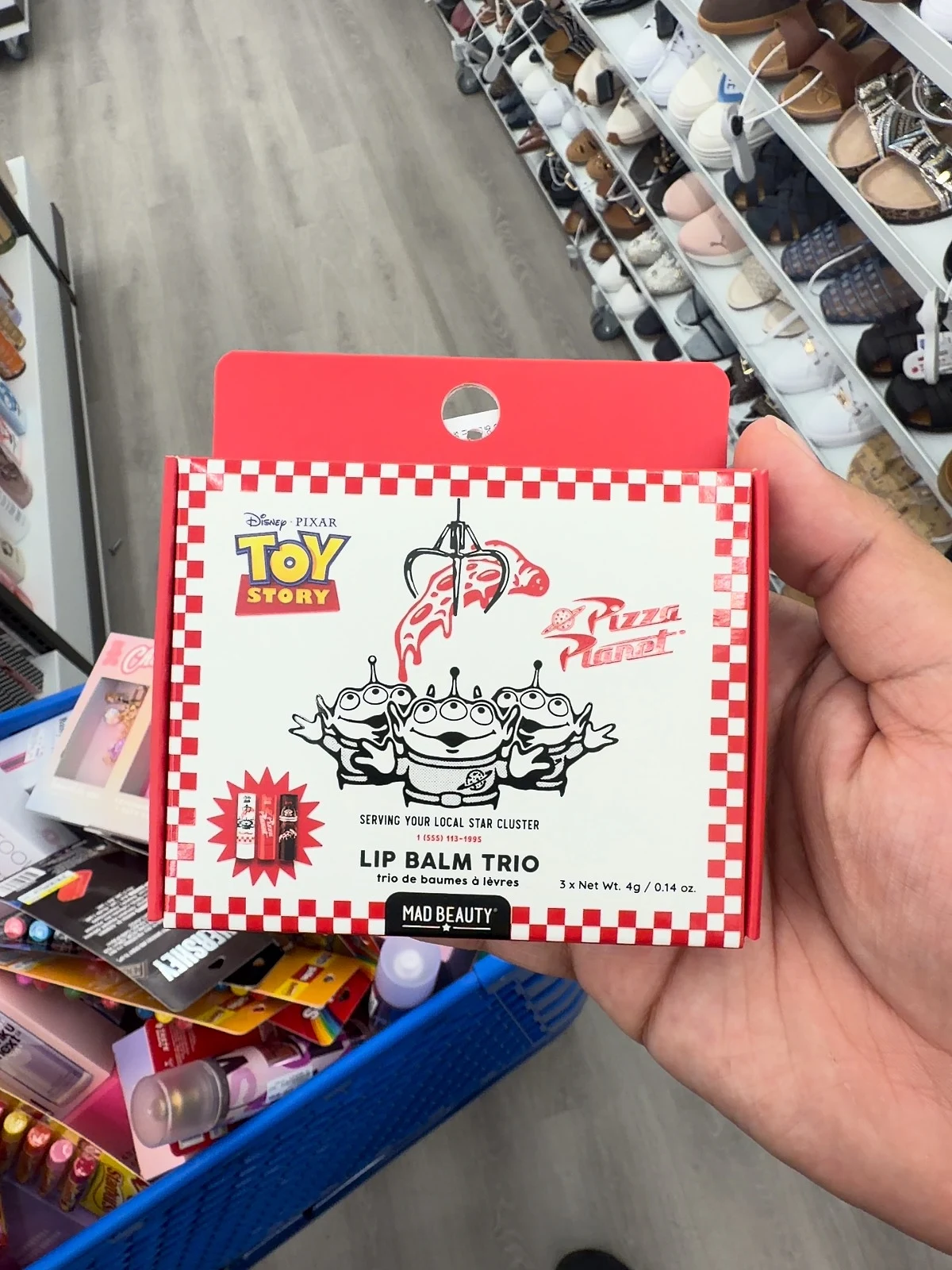 Lip balm trio Pizza Planet