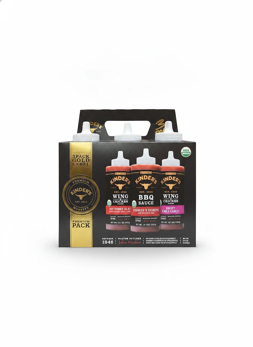 3 pack gold label hot honey, founders reserve, sweet chili garlic