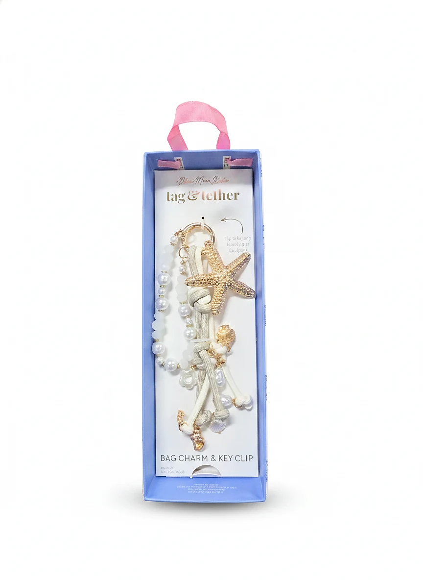 Bag charm and keychain
