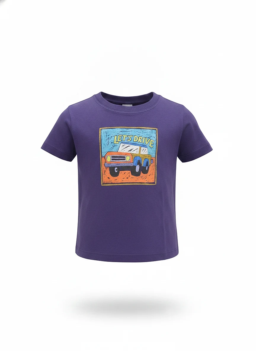 Kid's Tee Let's Drive