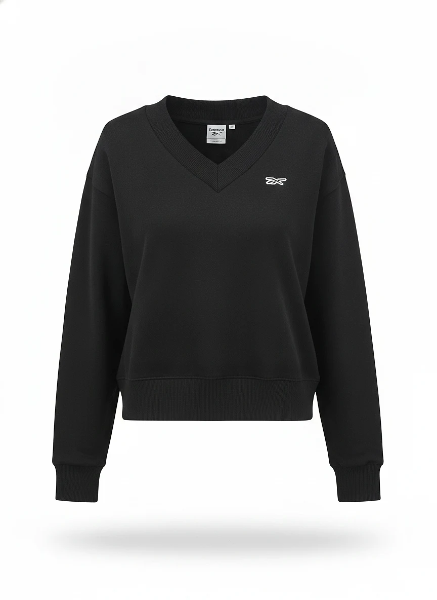 Buso femenino COLLEGE CREW BLACK