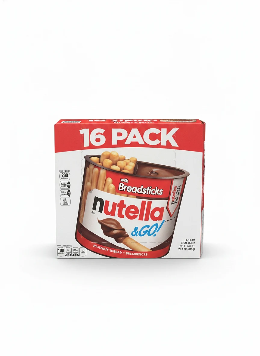 Nutella & Go! With breadsticks