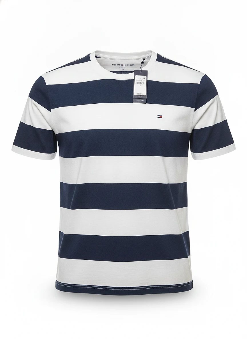 Camiseta rayas navy XM07456