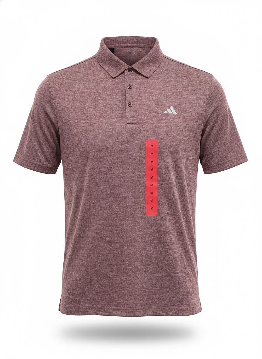 Polo men's active rojo