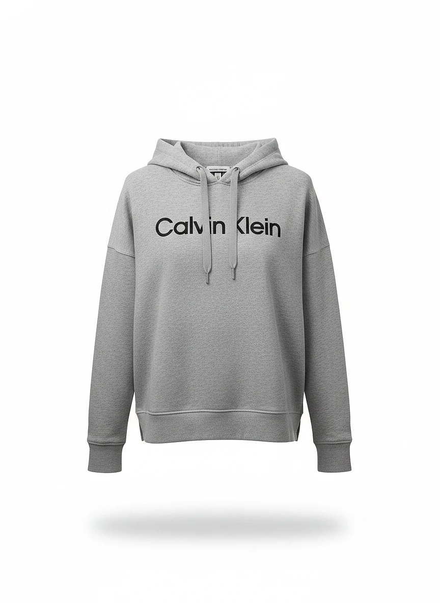 Buso gris con capota femenino PFTT2873