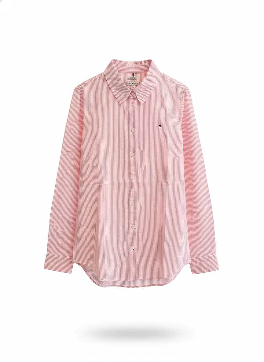 Camisa pink stripes