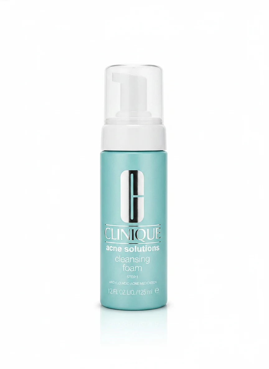 Acne solutions cleansing foam