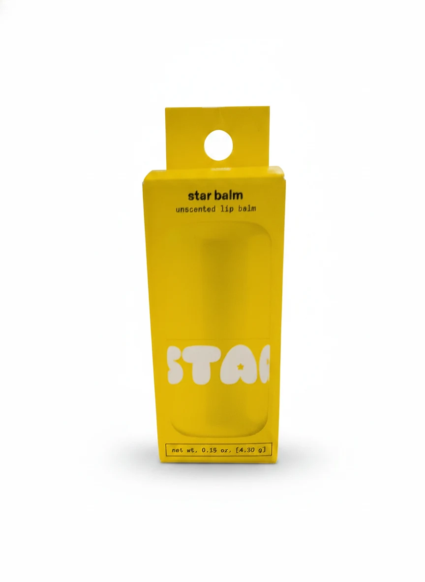 Unscented lip balm