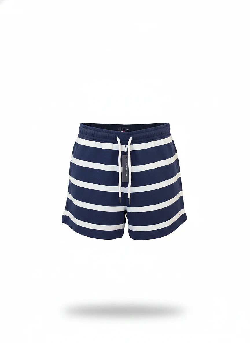 Short XW08572 NAVY STRIPES