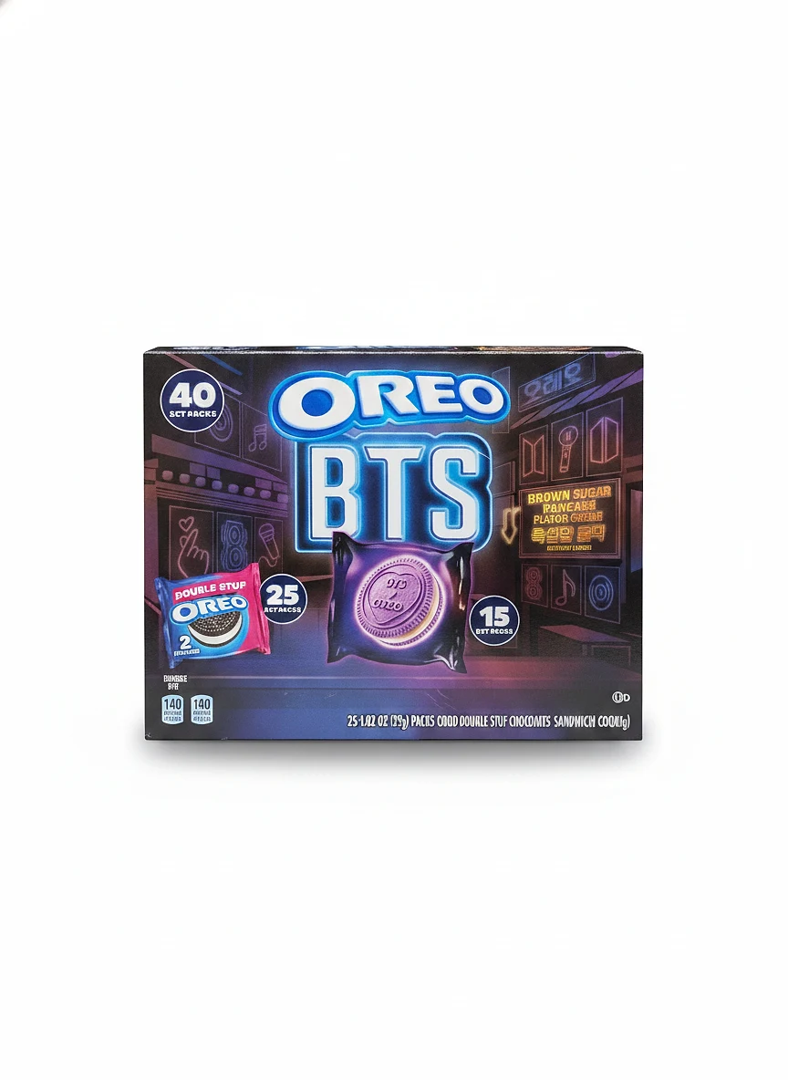 Oreo BTS brown sugar pancake pack of 40