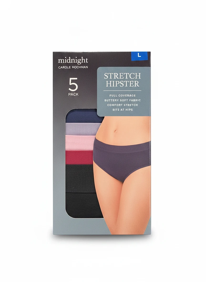 Stretch Hipster 5 pack
